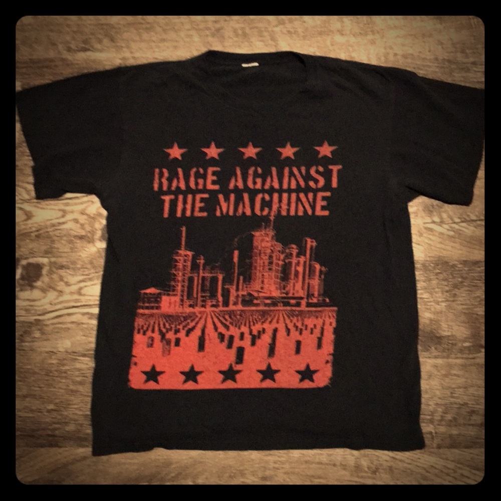 🔥Rage Against The Machine Concert Tee